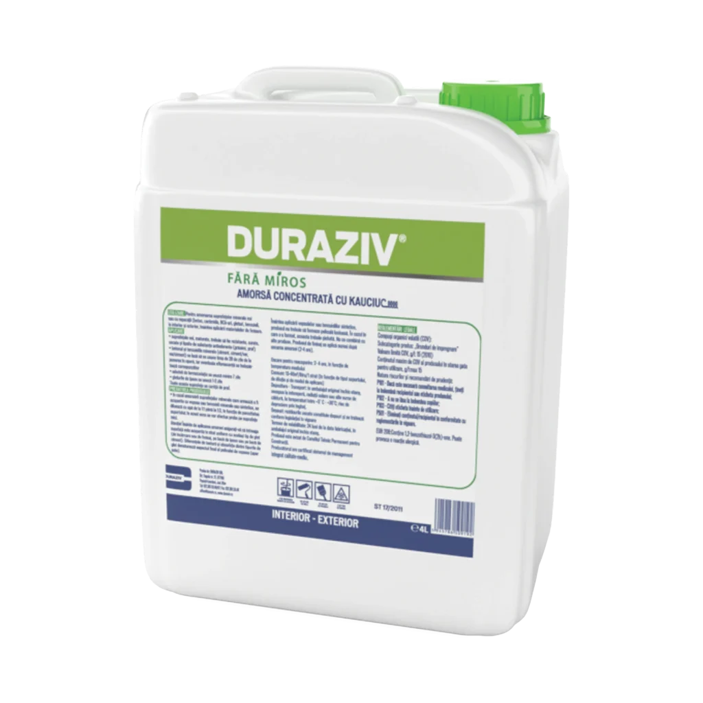 DURAZIV Fără Miros Amorsă Concentrată cu Kauciuc®