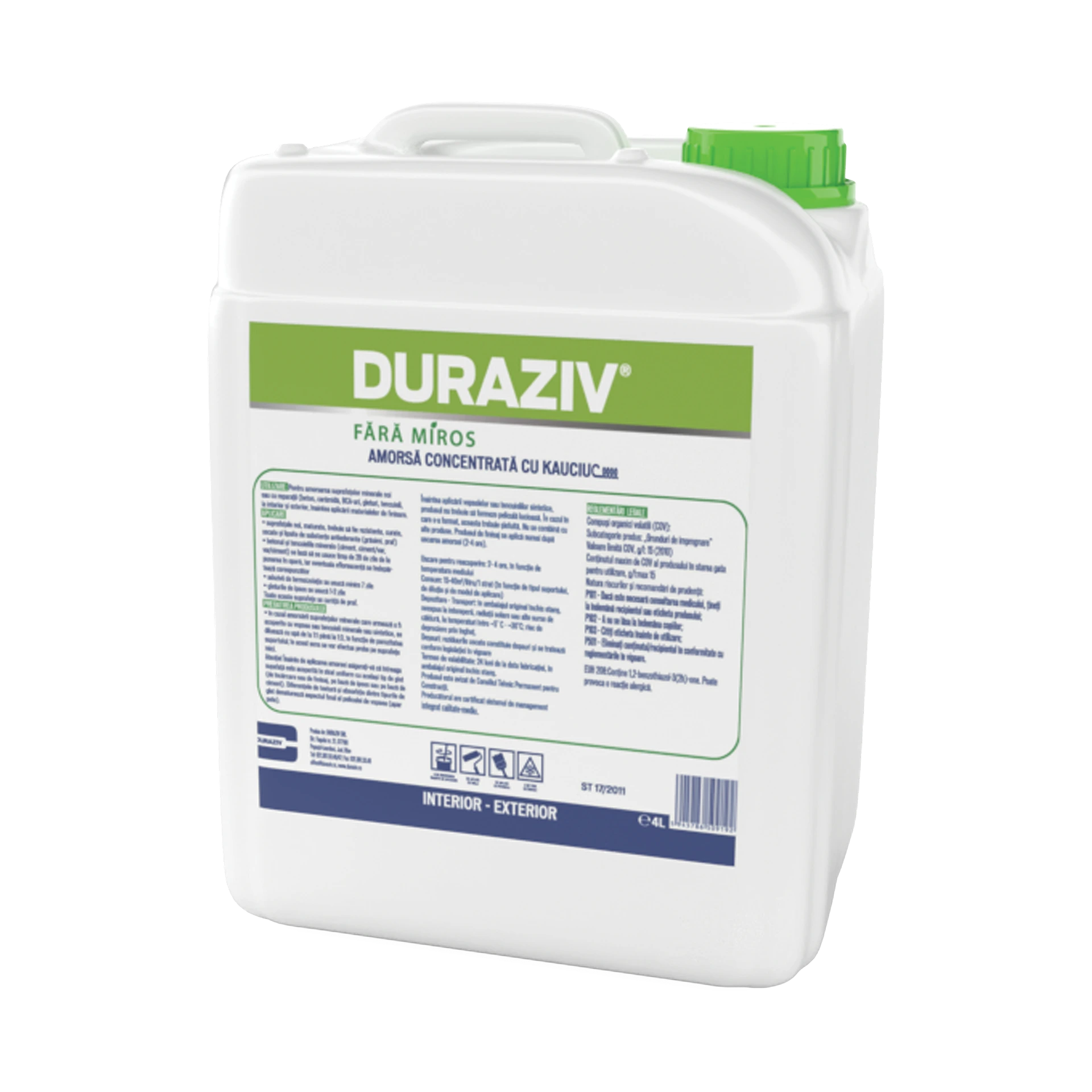 DURAZIV Fără Miros Amorsă Concentrată cu Kauciuc®